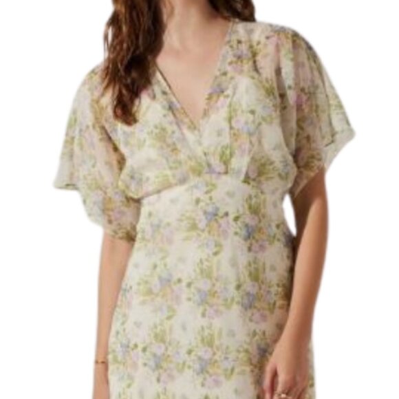 astr the label open back maxi dress Astr | Dresses | Astr The Label Flutter Sleeve Open Back Maxi Dress